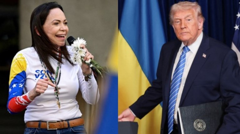 ΒΕΝΕΖΟΥΕΛΑ ΜΑΡΙΑ ΚΟΡΙΝΑ ΜΑΤΣΑΔΟ ΝΤΟΝΑΛΝΤ ΤΡΑΜΠ