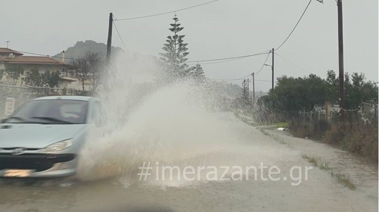 Κακοκαιρία στη Ζάκυνθο