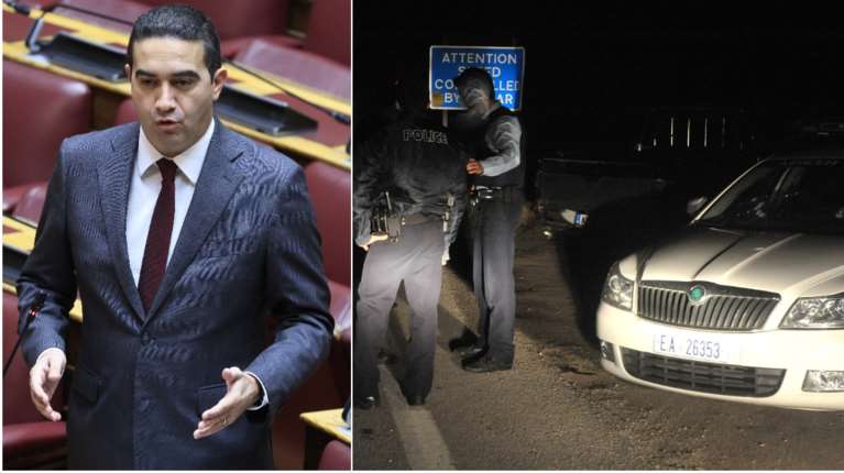 Πώς έγινε η καταδίωξη με τον ανήλικο γιο του Κατρίνη - Οδηγούσε χωρίς δίπλωμα, με κουζινομάχαιρο ο συνοδηγός