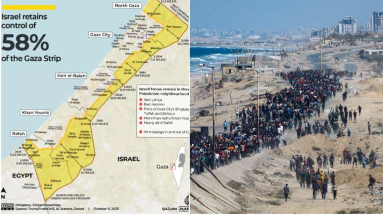 Γάζα: Οι ισραηλινές δυνάμεις αποσύρονται πίσω από την "κίτρινη γραμμή" - Επιστρέφουν στα σπίτια τους οι Παλαιστίνιοι