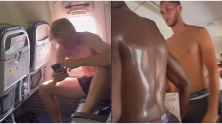 Champions League: Οι παίκτες της Μονακό έμειναν μόνο με τα εσώρουχα στο αεροπλάνο, λόγω βλάβης στον κλιματισμό [βίντεο]