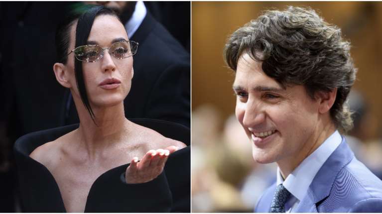 Το πρώτο δημόσιο φιλί της Κέιτι Πέρι με τον Τζάστιν Τριντό είναι γεγονός - Δείτε φωτογραφία