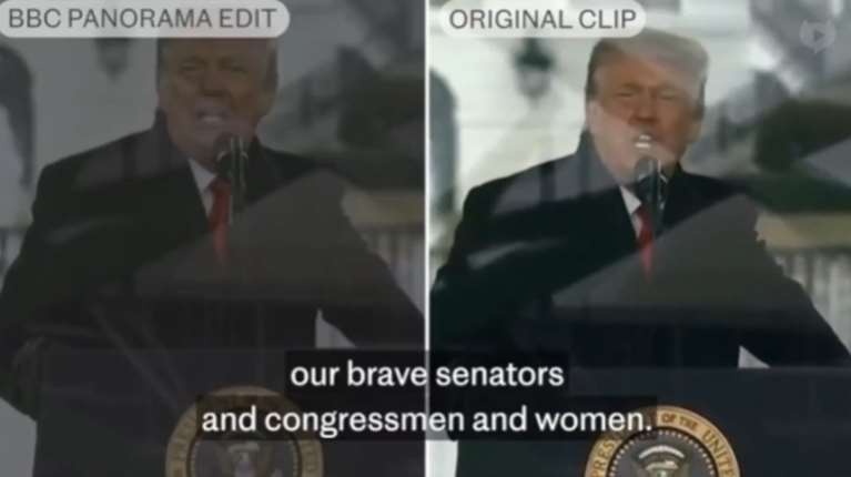 BBC: Το μονταρισμένο βίντεο του Τραμπ που οδήγησε σε δύο παραιτήσεις διευθυντών: &quot;Ανέντιμοι και διεφθαρμένοι&quot;