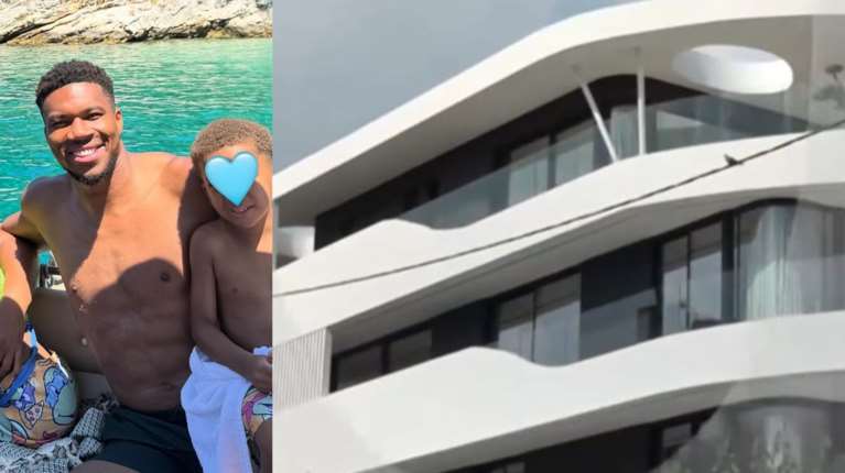 Γιάννης Αντετοκούνμπο: Στην Αθήνα θα μένουν μόνιμα η σύζυγος και τα παιδιά του - Το φουτουριστικό παλάτι στο Π. Ψυχικό