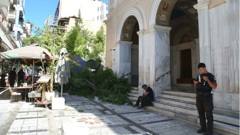 ΠΤΩΣΗ ΔΕΝΤΡΟΥ ΠΛΑΤΕΙΑ ΑΓΙΑΣ ΕΙΡΗΝΗΣ