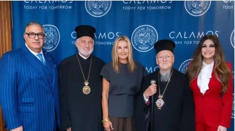 Μαρέβα Γκραμπόφσκι: Mαζί με την Κίμπερλι Γκιλφόιλ και τον Οικουμενικό Πατριάρχη Βαρθολομαίο