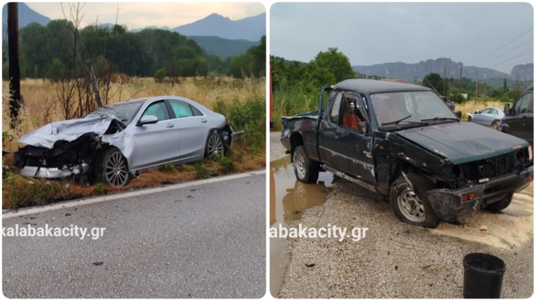 καλαμπακα τροχαιο