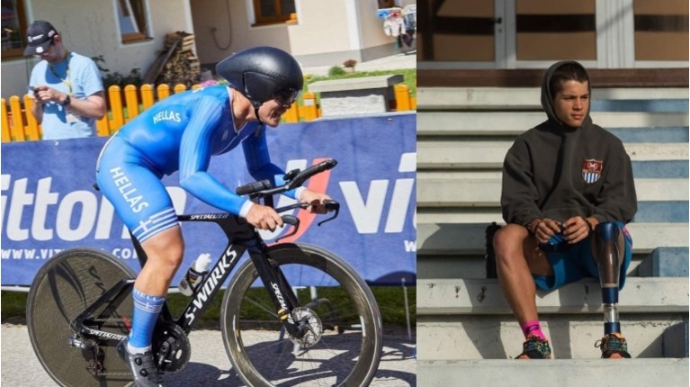 Παπαγγελής ποδηλάτης ΑΜΕΑ