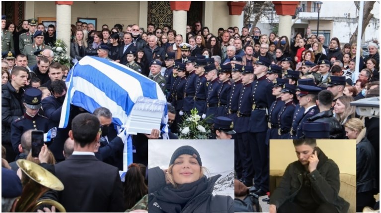 Κηδεία 20χρονης Κλαούντια - Τέμπη