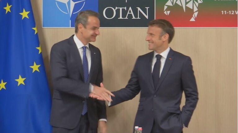 Μητσοτάκης Μακρόν