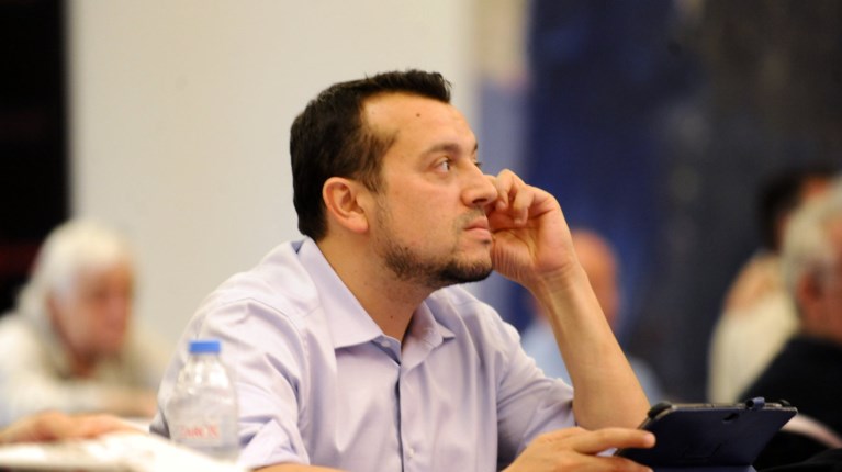 Νίκος Παππάς: Το μόνο θέμα συζήτησης με τον Σαμαρά είναι η παραίτησή του