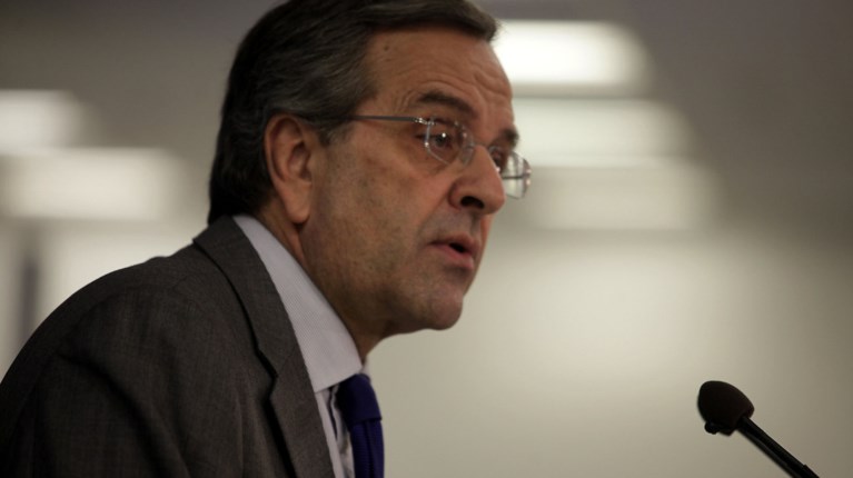 «Κυβέρνηση εθνικής ενότητας» βλέπει ο Αντώνης Σαμαράς
