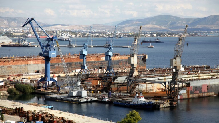 Πρόταση της αμερικανικής ONEX για τα ναυπηγεία Ελευσίνας - Σκαραμαγκά