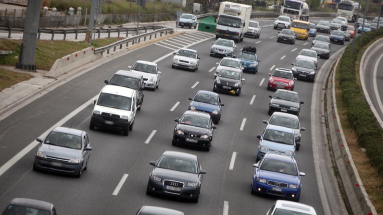 Μποτιλιάρισμα και ταλαιπωρία για τους οδηγούς στην Αθήνα