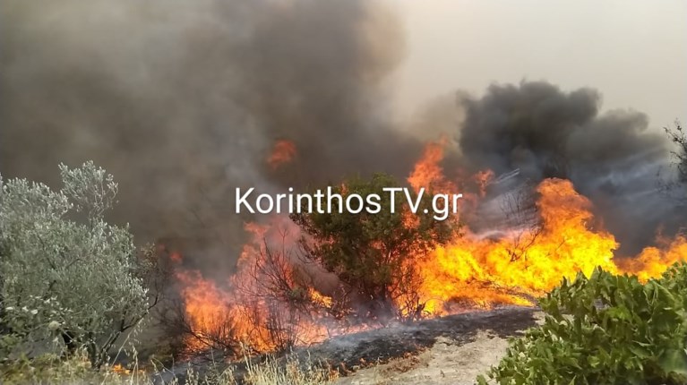 φωτιά Κορινθία