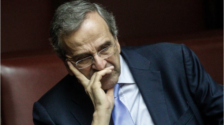 Ελειπε ο Αντώνης Σαμαράς και από την ονομαστική ψηφοφορία για το ποδόσφαιρο