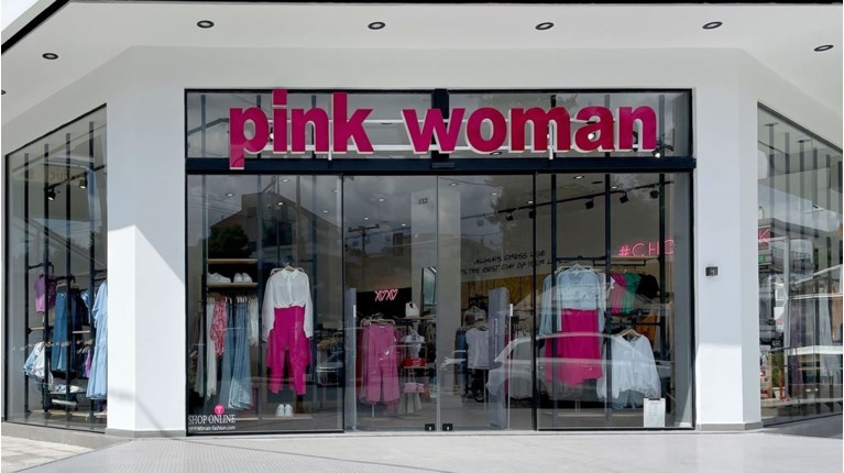 pink woman