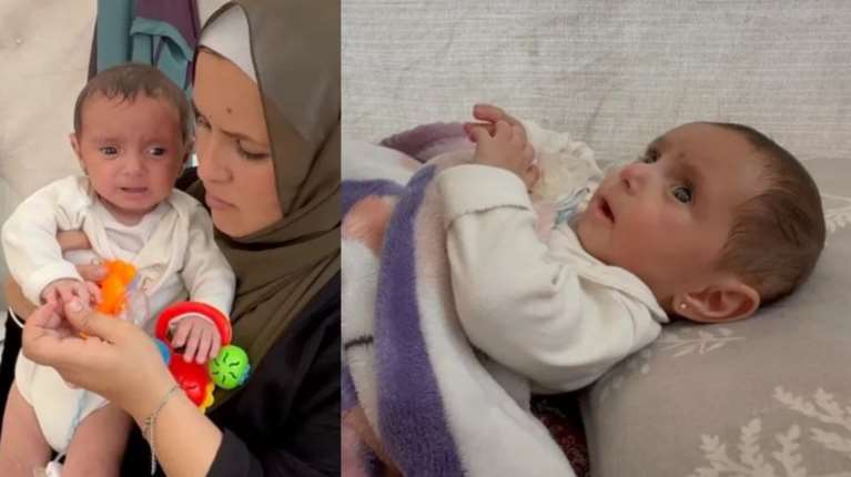 Η συγκλονιστική ιστορία της 7 μηνών Ναϊβίν: Η Ιορδανία την έστειλε πίσω στη Γάζα μετά από εγχείρηση ανοικτής καρδιάς