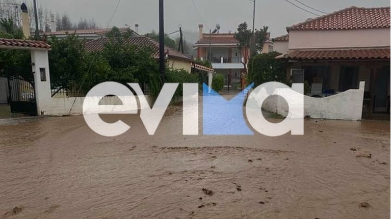 ευβοια πλημμυρες