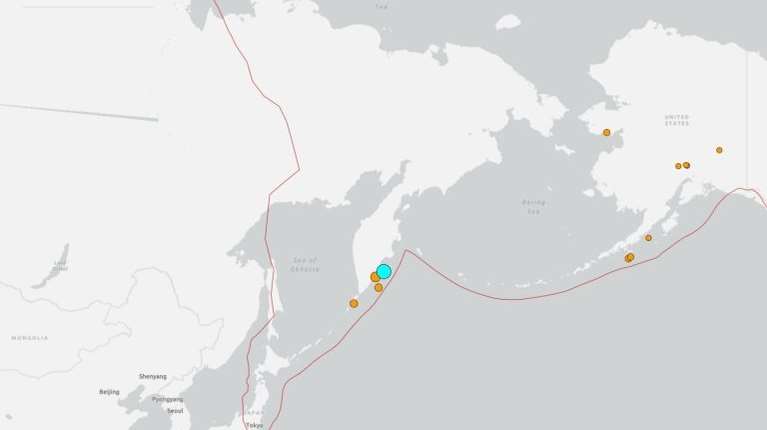 Σεισμός 7,8 Ρίχτερ στην Καμτσάτκα της Ρωσίας - Προειδοποίηση για τσουνάμι