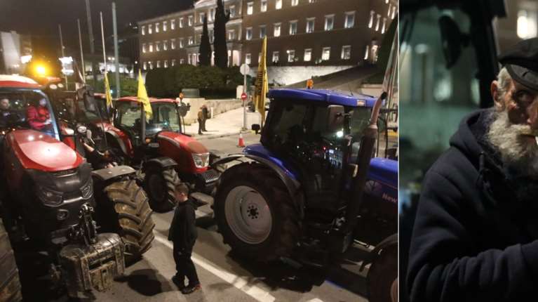 Στο Σύνταγμα θα κοιμηθούν οι αγρότες - "Τα μπλόκα θα ξαναστηθούν εάν δεν λυθούν τα προβλήματά μας" [εικόνες - βίντεο]