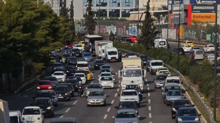 Κλείνουν λωρίδες του Κηφισού από αύριο Δευτέρα 19/1 - Σε ποια σημεία