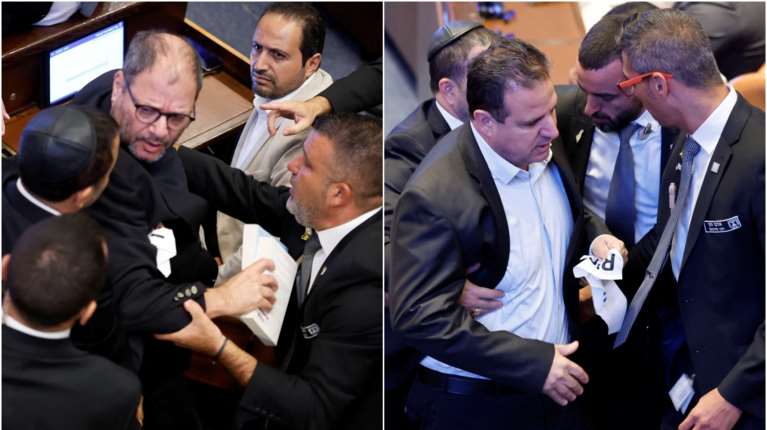 Ομιλία Τραμπ στην Κνεσέτ: Δύο βουλευτές τον αποδοκίμασαν και αποβλήθηκαν - Η αντίδραση του προέδρου των ΗΠΑ [βίντεο]