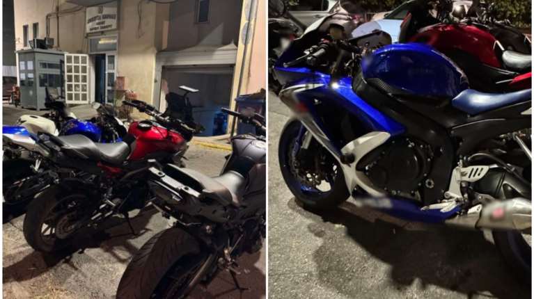 Έκαναν κόντρες και σούζες με πάνω από 200 χλμ/ώρα: Χειροπέδες σε τέσσερις οδηγούς μοτοσικλετών [εικόνες]