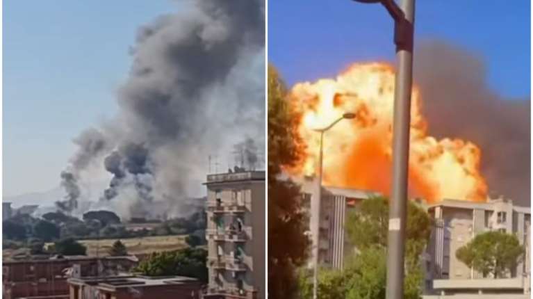 Ρώμη: Τεράστια έκρηξη σε βενζινάδικο - 29 τραυματίες - Ένας άντρας σε σοβαρή κατάσταση [εικόνες - βίντεο]