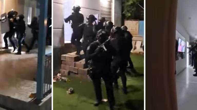 Νέο βίντεο από την έφοδο της ΕΛΑΣ μέσα στο σπίτι των απατεώνων Ρομά που εξαπατούσαν ηλικιωμένους: &quot;Βγες έξω&quot;