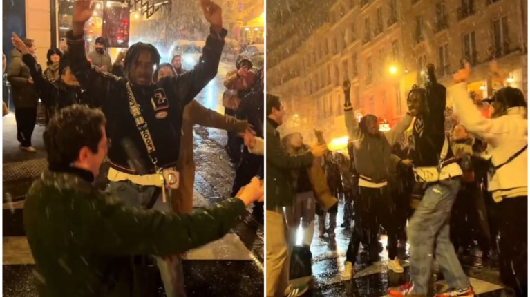 ΧΟΡΟΣ ΣΤΟ ΧΙΟΝΙΣΜΕΝΟ ΠΑΡΙΣΙ