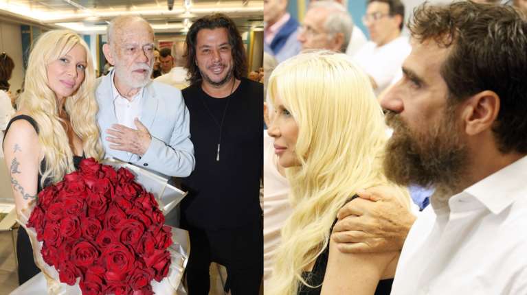 Πάολα: Σπάνια δημόσια εμφάνιση με τον σύντροφό της, Λάζαρο Βαφειάδη - Μαζί και ο πρώην σύζυγός της [εικόνες]