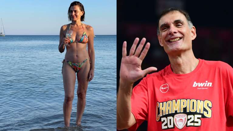 Στη Χίο Μαρία Ναυπλιώτου και Γιώργος Μπαρτζώκας: Η φωτογραφία χωρίς φίλτρο με μαγιό και οι κοινές εμφανίσεις [εικόνες]