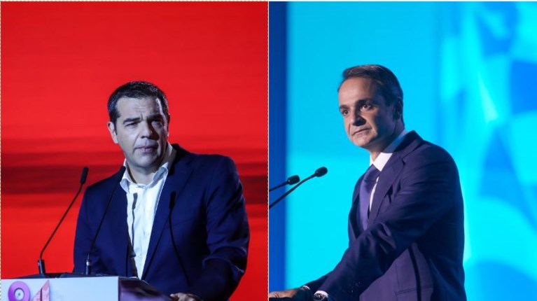 Τσίπρας Μητσοτάκης ΔΕΘ