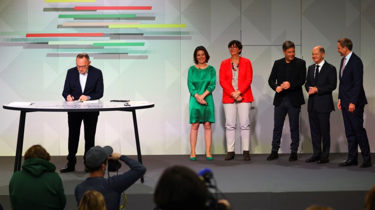 SPD FDP Όλαφ Σολτς
