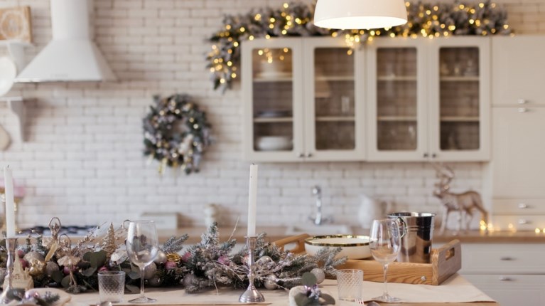 κουζινα χριστουγεννα