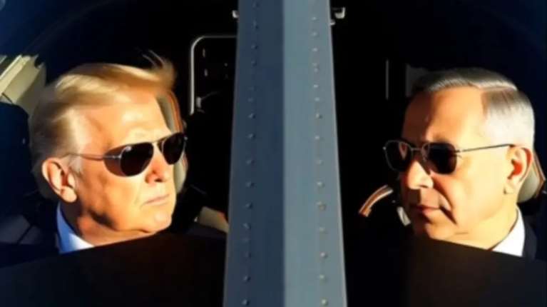 ΑΙ βίντεο δείχνει Τραμπ και Νετανιάχου να πετούν βομβαρδιστικό Β-2: Αντιδράσεις από την ισραηλινή δημοσίευση