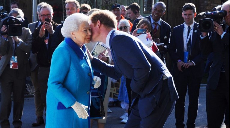 prince harry queen