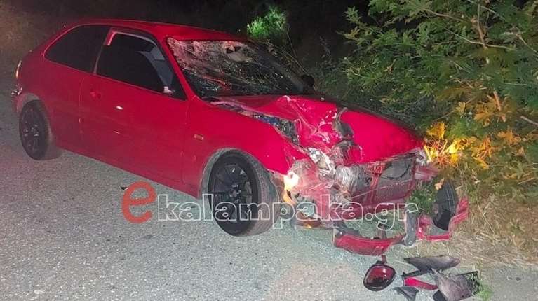 Θανατηφόρο τροχαίο στην Καλαμπάκα – Νεκρός 45χρονος μοτοσικλετιστής μετά από μετωπική με ΙΧ