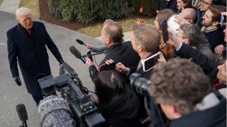 ΝΤΟΝΑΛΝΤ ΤΡΑΜΠ ΔΗΛΩΣΕΙΣ ΔΗΜΟΣΙΟΓΡΑΦΟΙ