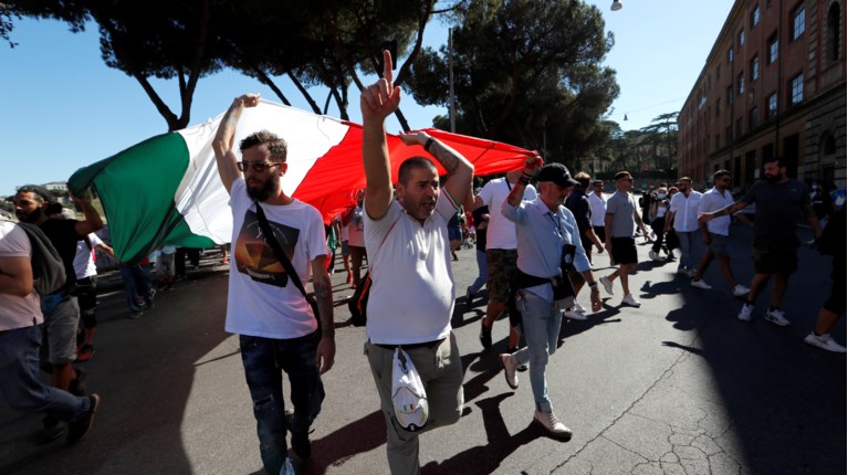 Ρώμη διαδήλωση