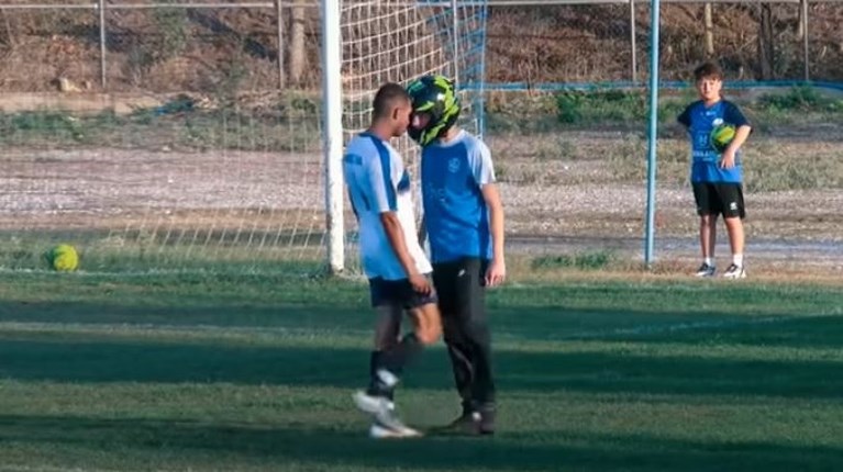 οπαδός κράνος