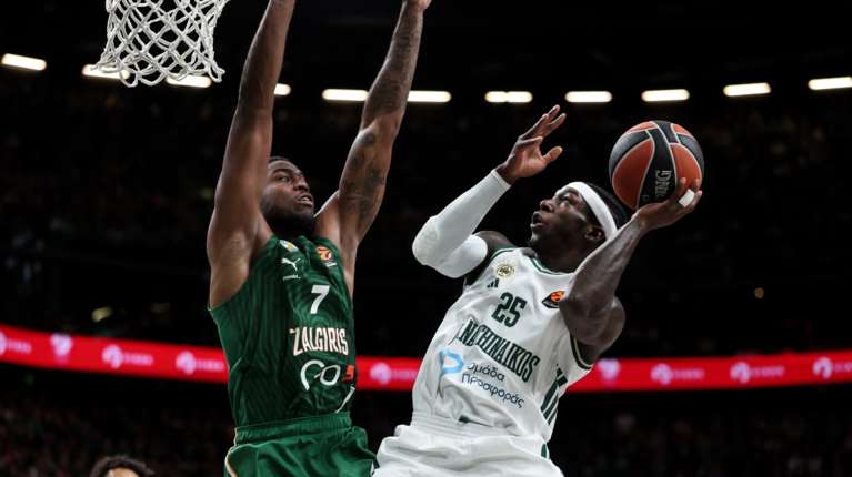 Ζαλγκίρις - Παναθηναϊκός 85-92: Το "πράσινο τρένο" δεν έκανε στάση ούτε στη Λιθουανία