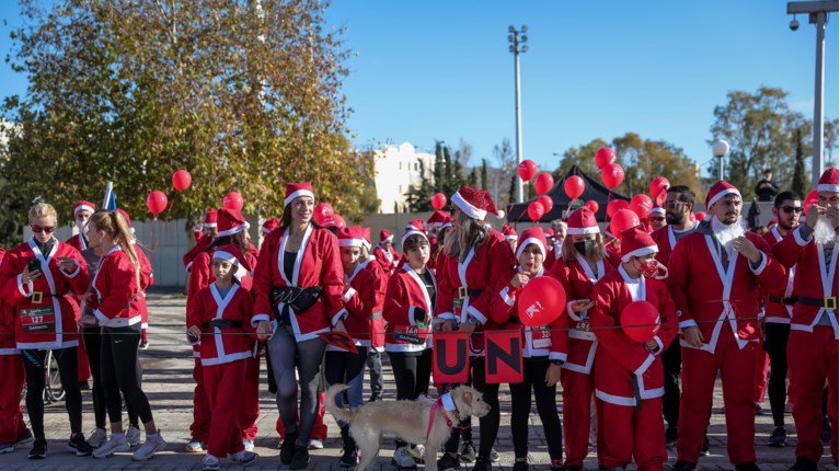 santa run