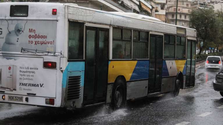 ΟΑΣΑ: Έκτακτες κυκλοφοριακές ρυθμίσεις και τροποποιήσεις λεωφορειακών γραμμών λόγω κακοκαιρίας