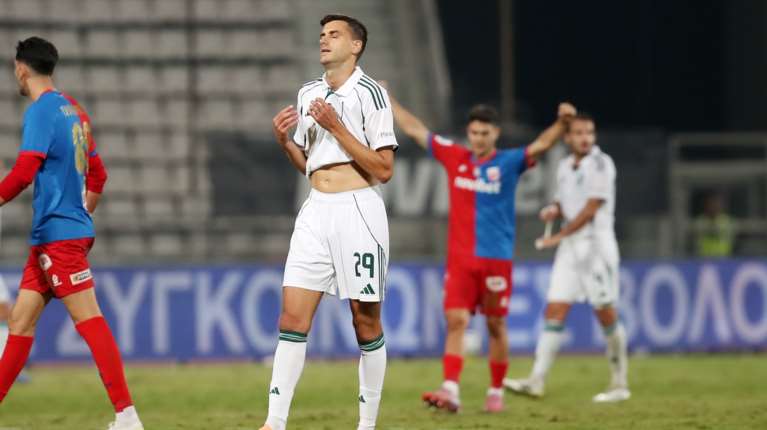 Βόλος - Παναθηναϊκός 1-0: Ανώμαλη προσγείωση για τους &quot;πράσινους&quot; στο Πανθεσσαλικό