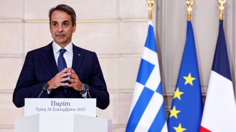 Μητσοτάκης Μακρόν φρεγάτες