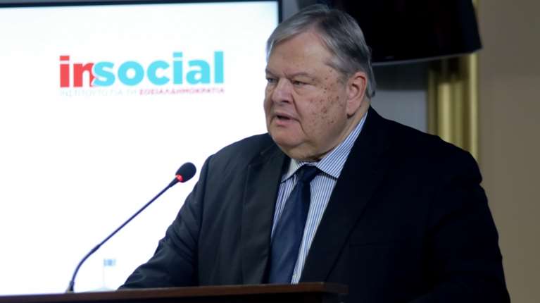 Ευάγγελος Βενιζέλος: Η εκλογή Πιερρακάκη ως επικεφαλής του Eurogroup αποτελεί εθνική και προσωπική επιτυχία