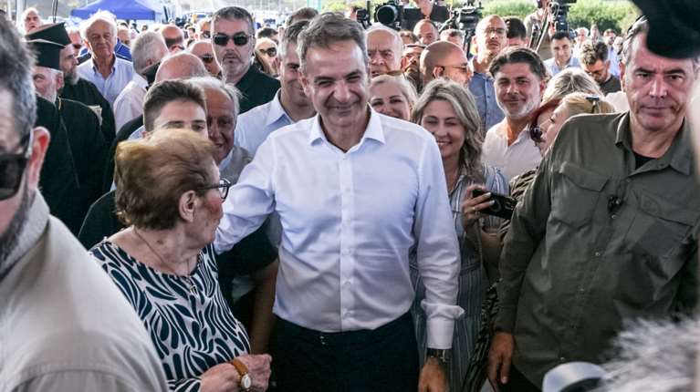 Μητσοτάκης στα εγκαίνια του αυτοκινητοδρόμου Πατρών - Πύργου: &quot;Μέρα χαράς, ικανοποίησης, συγκίνησης αλλά και ευθύνης&quot;