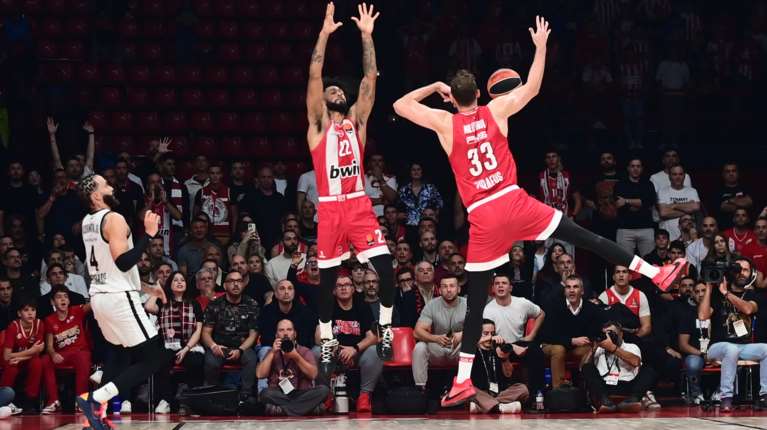 Ολυμπιακός - Παρτιζάν 80-71: Με ξέσπασμα στην 4η περίοδο απέφυγε το πισωγύρισμα